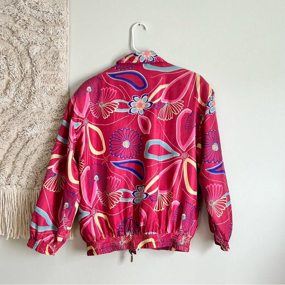 Vintage Pink Floral Jacket - Picture 2 of 12